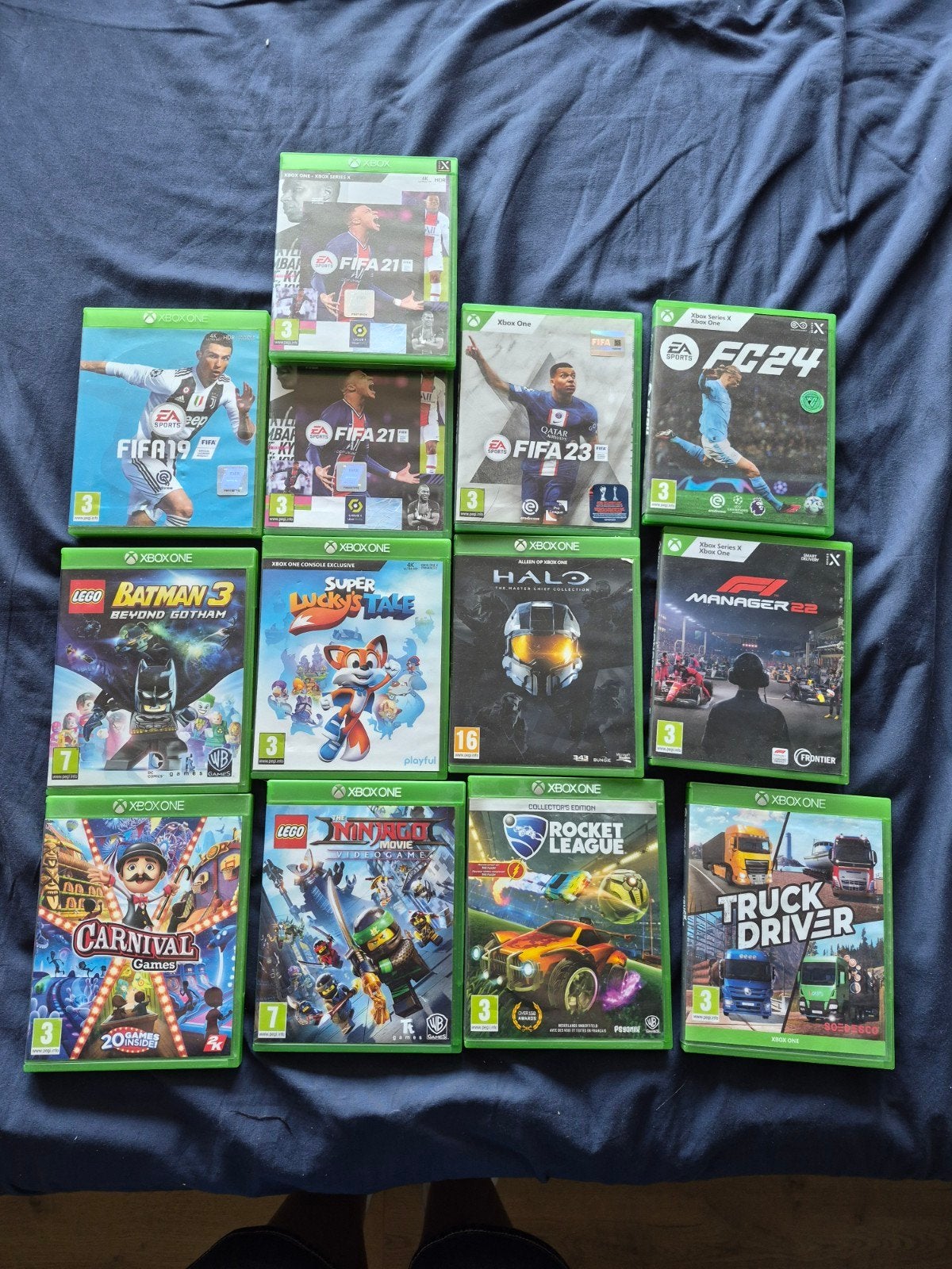 Xbox One Games - Diverse Collectie (FIFA, LEGO, Halo), Ophalen of Verzenden, Gebruikt, Sport, Vanaf 3 jaar