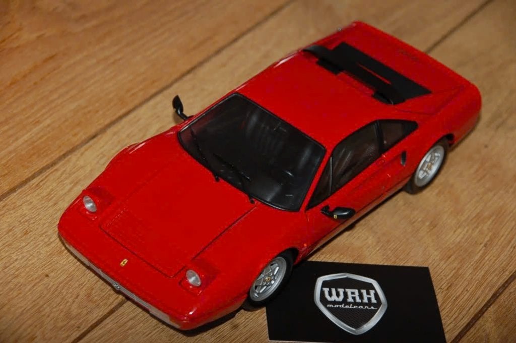 !! SALE !! 1:18 FERRARI 328 GTB rosso corsa Kyosho nobox WRH, Hobby en Vrije tijd, Modelauto's | 1:18, Verzenden, Gebruikt, Auto