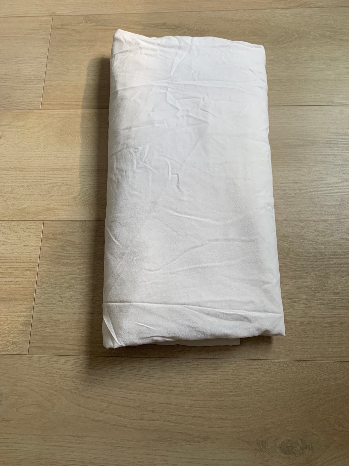 2 x Ikea dekbedovertrek Ängslilja, Gebruikt, Knoopsluiting, Wit, Dekbedovertrek