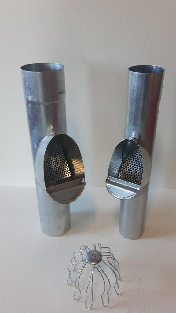 Zinken afvoerbuis/zinken dakgoot/zetwerk/vergaarbak/wrong, Doe-het-zelf en Verbouw, Buizen en Afvoer, Ophalen, 6 meter of meer