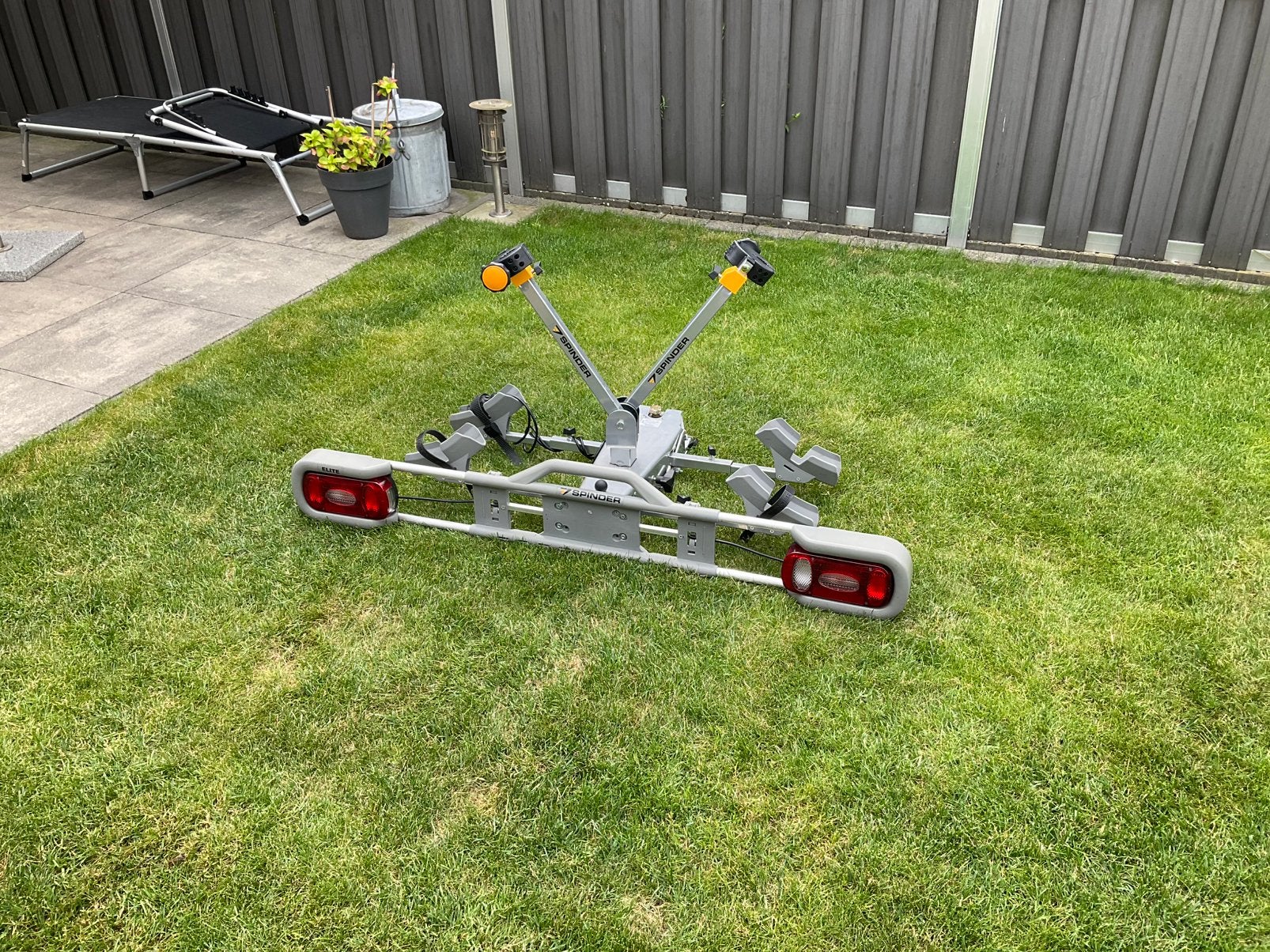 Fietsendrager ook voor electrice fietsen, Auto diversen, Fietsendragers, Ophalen, Gebruikt, 2 fietsen, Trekhaakdrager