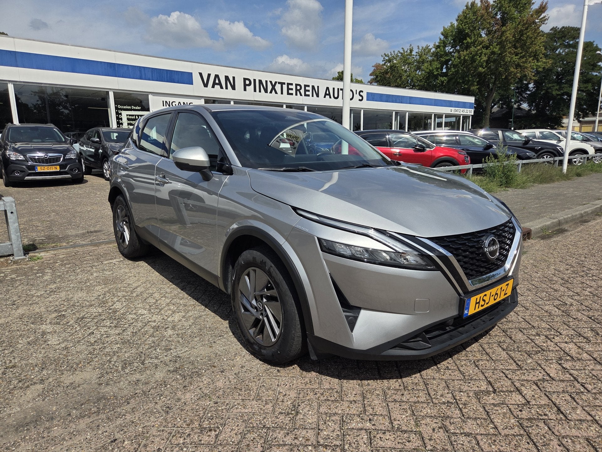 Nissan QASHQAI 1.3 MHEV 360 camera/navi (bj 2023), Auto's, Voorwielaandrijving, Stof, Gebruikt, Euro 6