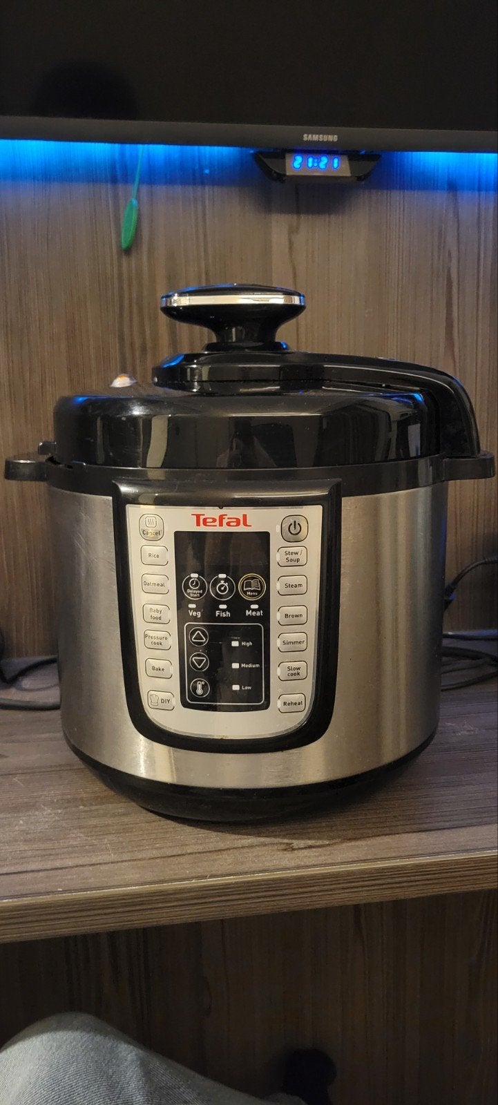 Tefal CY505E All-in-One Multicooker / Pressure Cooker – 6L, Ophalen of Verzenden, Timer, Gebruikt