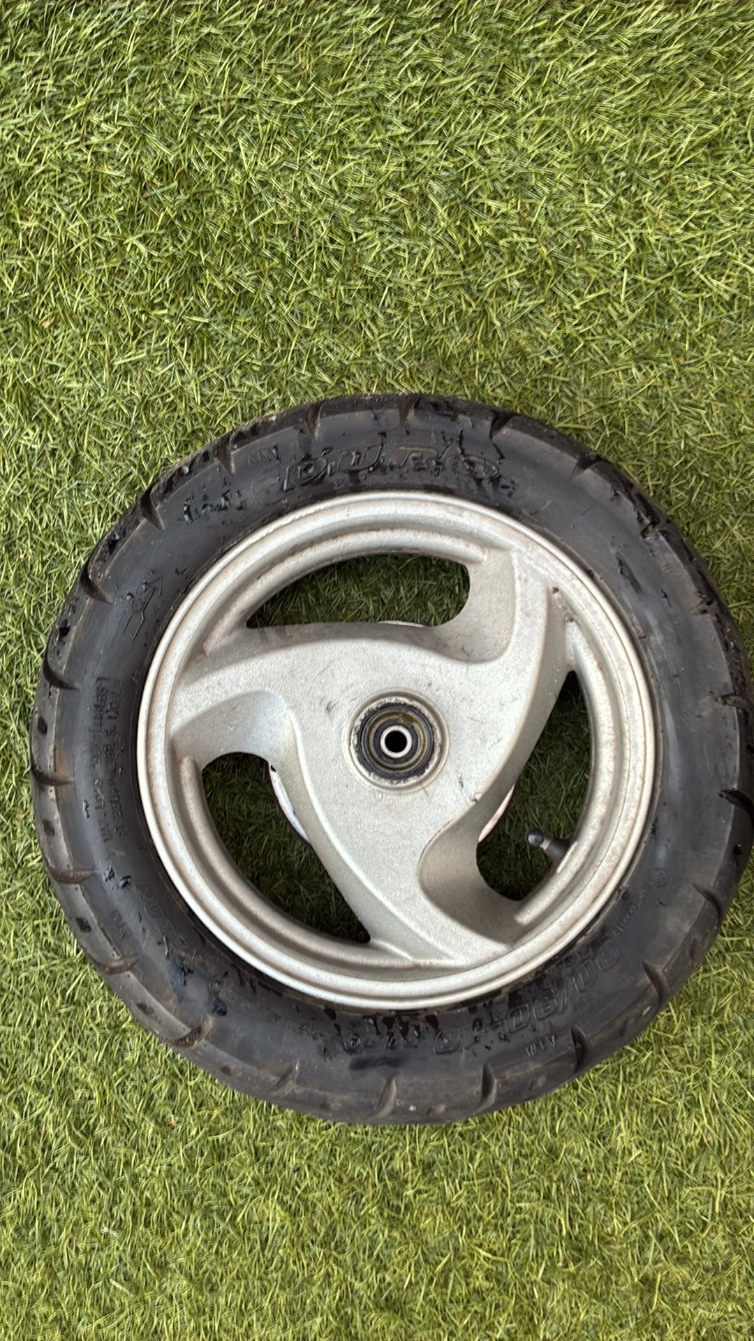 Scooterwiel met band voor mt2.15x10 dot 10 inch, Ophalen, Gebruikt, Overige typen, Overige merken