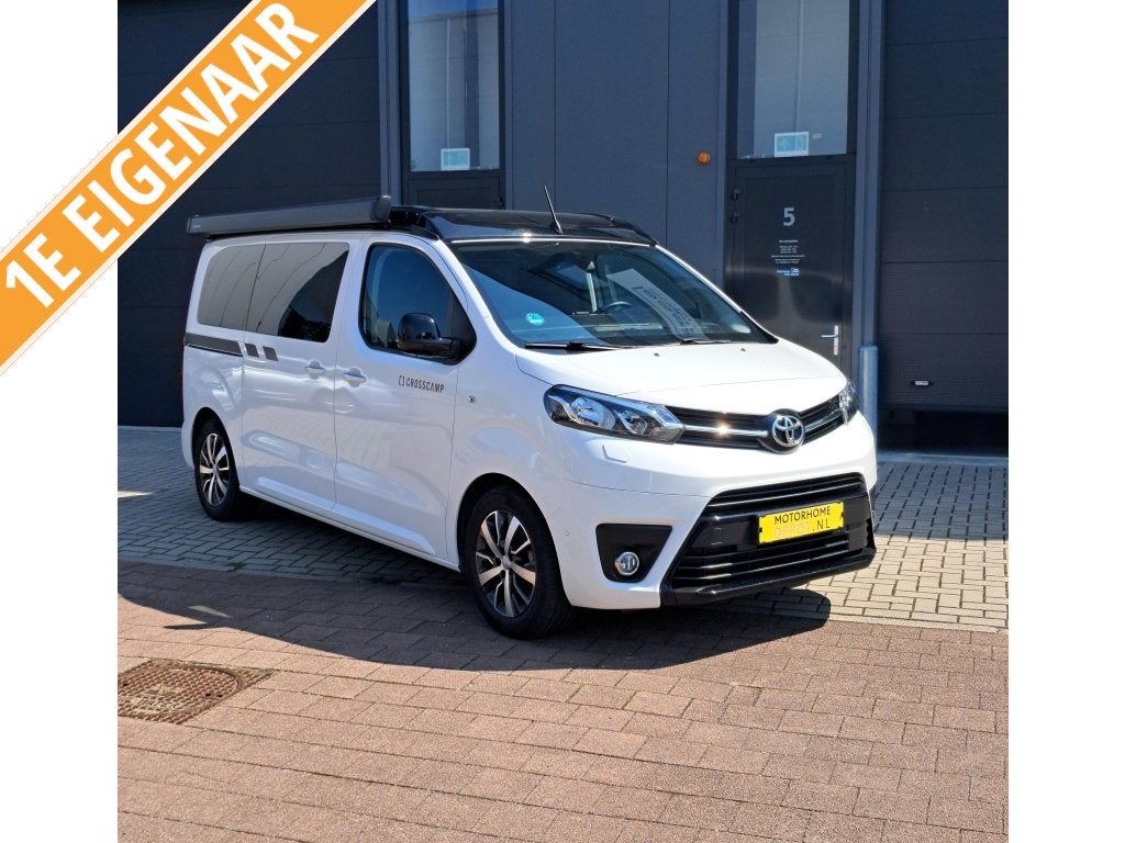 Dethleffs Crosscamp Flex Toyota van 1ste eigenaar, Bedrijf, Diesel, 4 tot 5 meter, Achteruitrijcamera