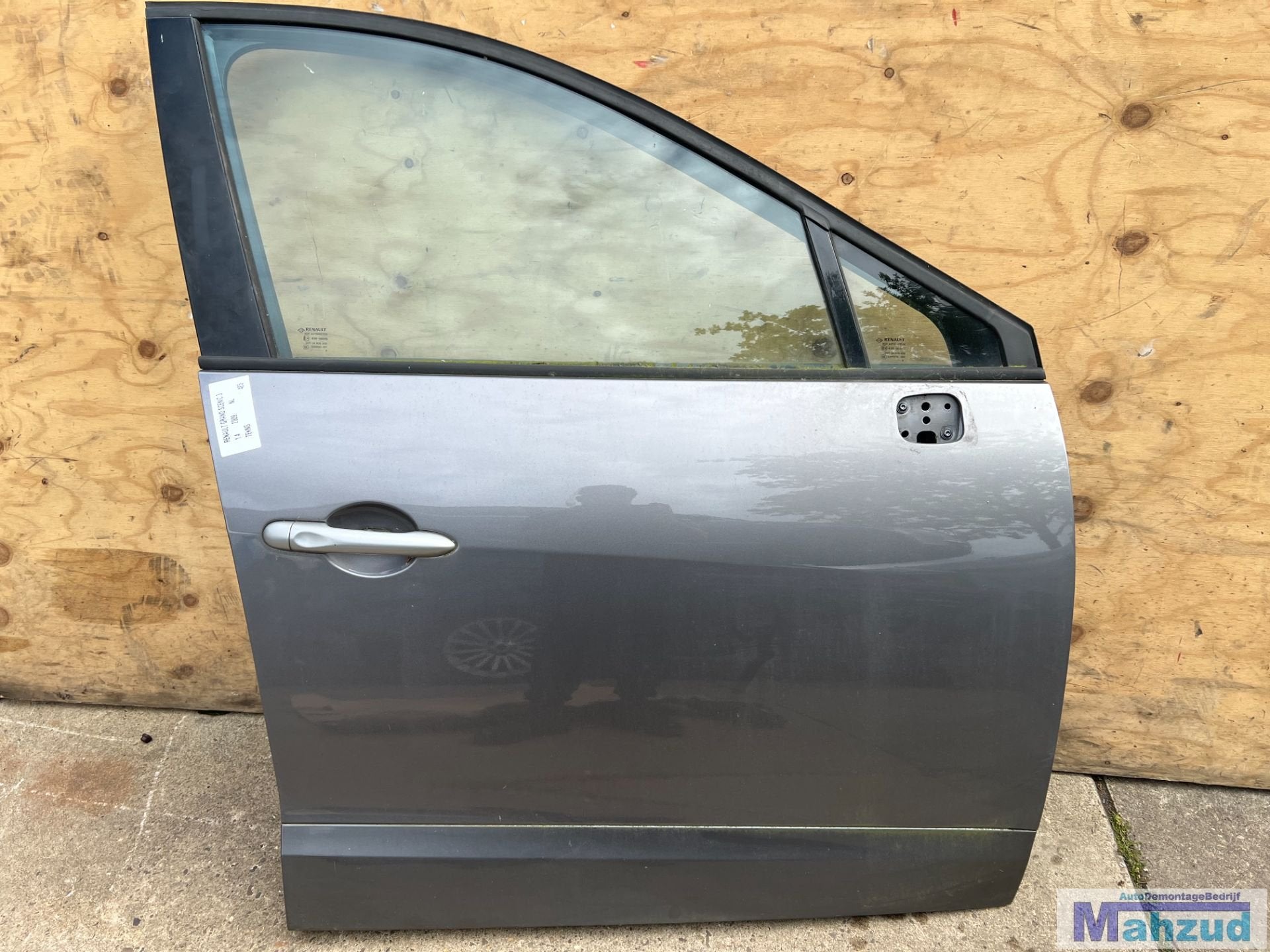 RENAULT GRAND SCENIC 3 GRIJS TEKNG rechts voor deur 2009-201, Renault Group, Gebruikt, Contact.group@renault.com, Ophalen of Verzenden