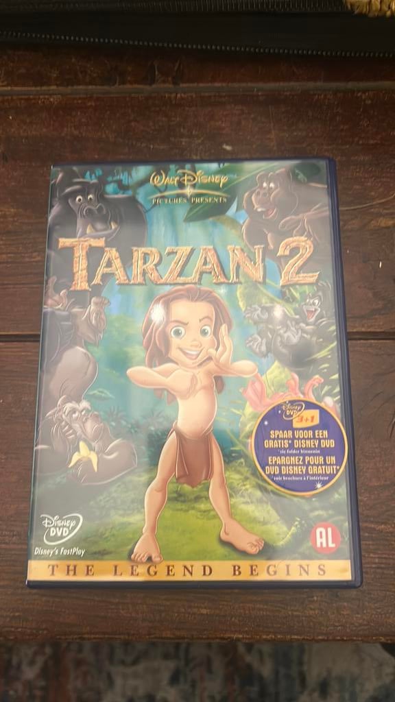 Tarzan II Disney, Ophalen of Verzenden, Zo goed als nieuw