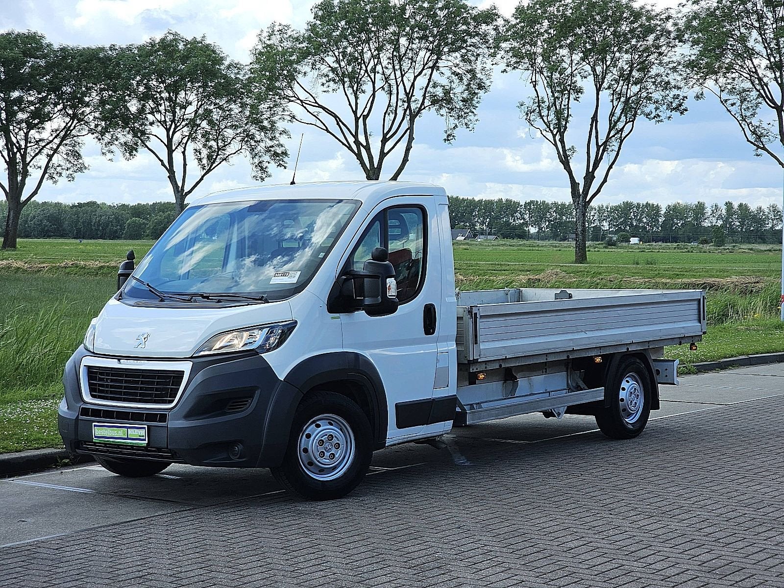 PEUGEOT BOXER 2.0HDI open-laadbak nap!, Auto diversen, Schadeauto's, Overige carrosserieën, Wit, Peugeot, Handgeschakeld