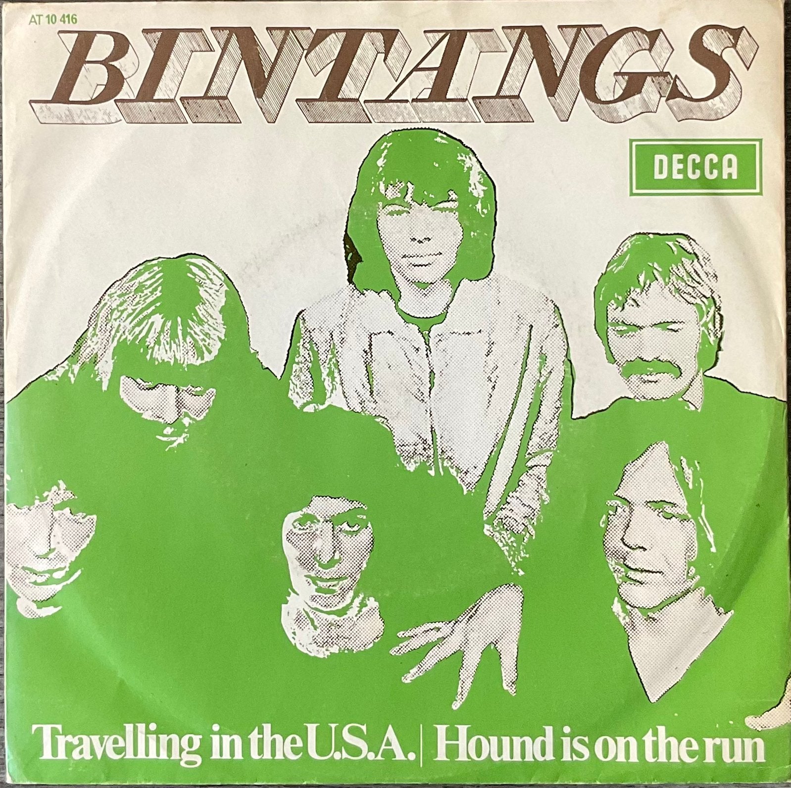 BINTANGS - Travelling in the U.S.A. (NL’70) HEEL MOOI (NLop9, Verzenden, 7 inch