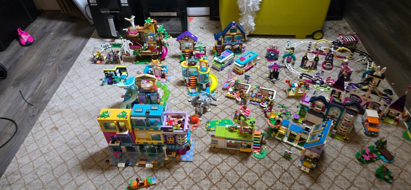 Grote LEGO Friends collectie (ca. 23 sets) - Boekjes aanwezi, Ophalen of Verzenden