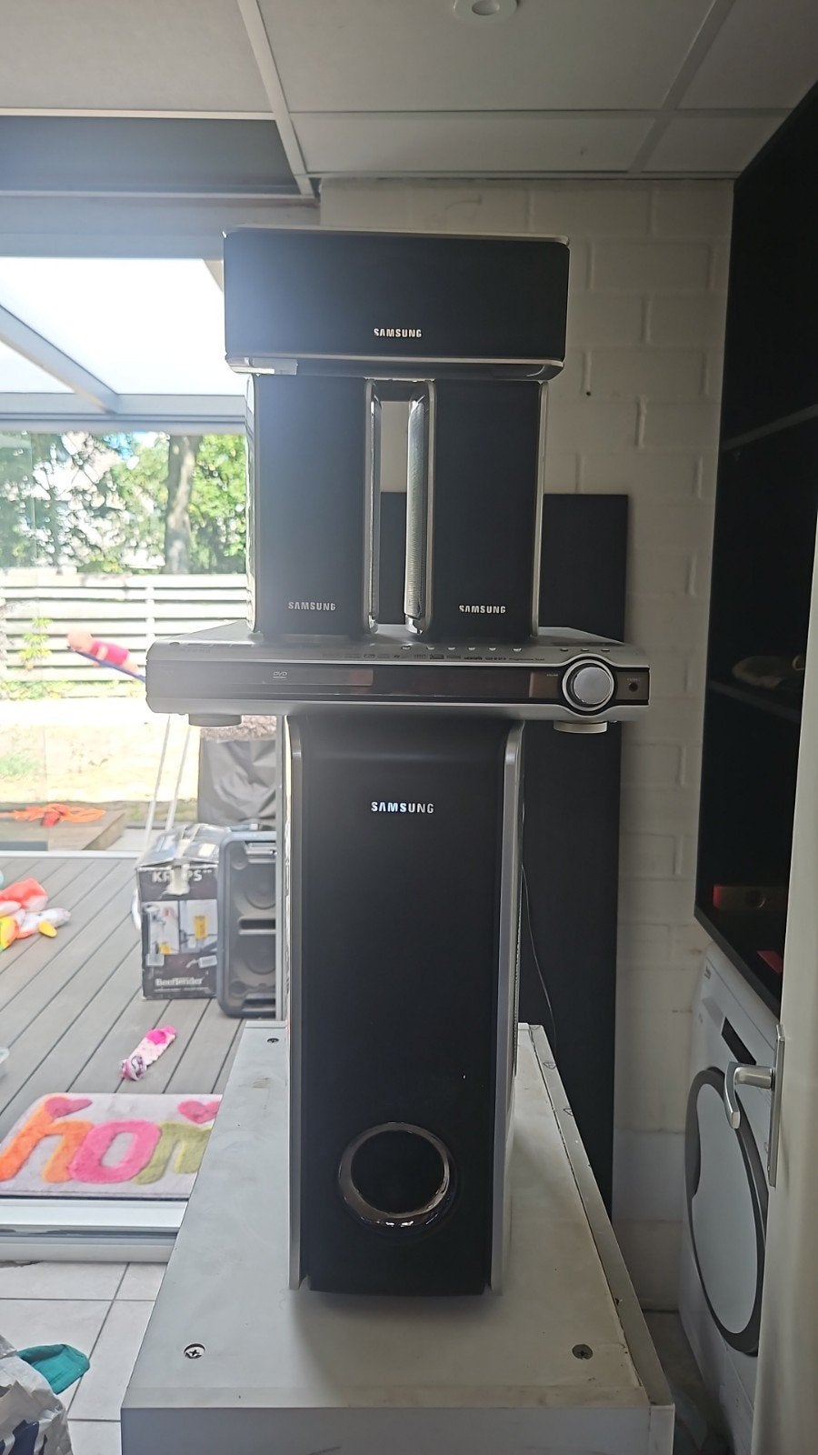 Samsung DVD Home Cinema Sound Systeem 5.1, Audio, Tv en Foto, Home Cinema-sets, Overige merken, Gebruikt, 70 watt of meer, Ophalen of Verzenden
