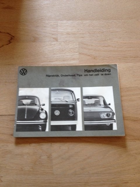 Handleiding Volkswagen Kever, Bus, Type 3  1973  NL, Ophalen of Verzenden