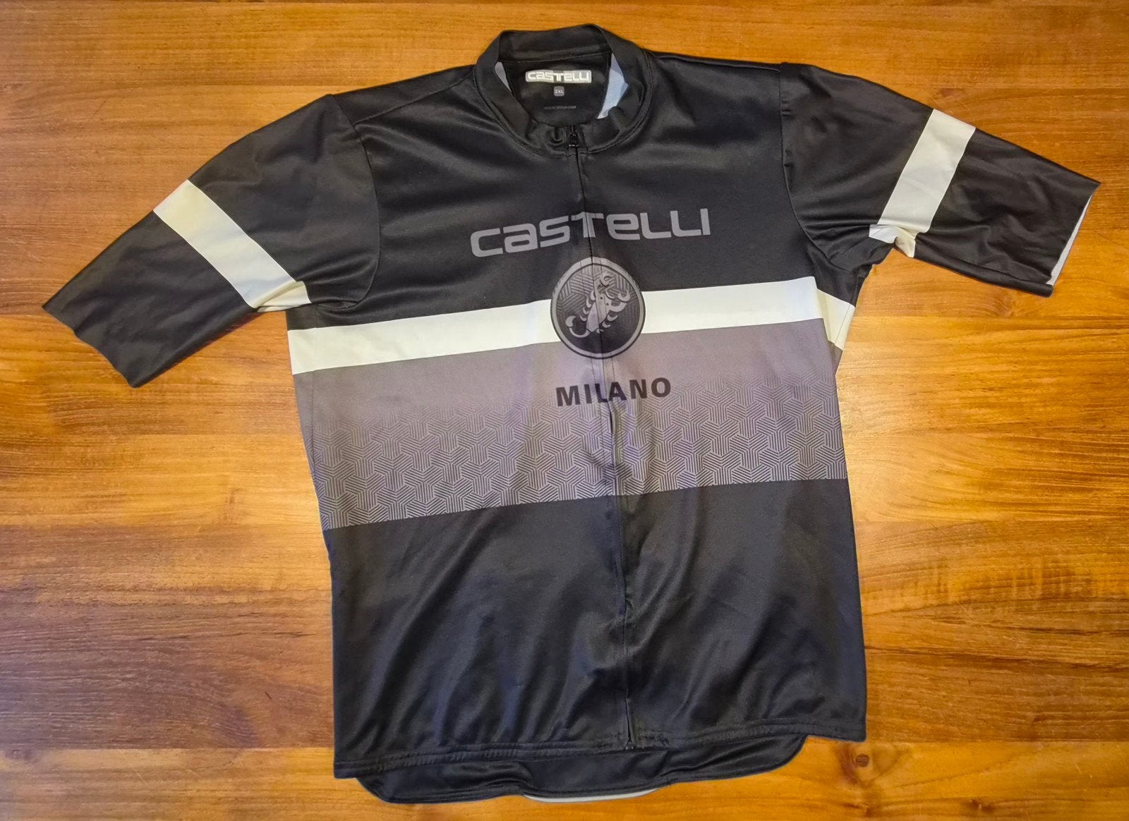 Castelli fiets shirt Milano 2XL - Zo goed als nieuw!, Fietsen en Brommers, Castelli, Zo goed als nieuw, Bovenkleding, Heren