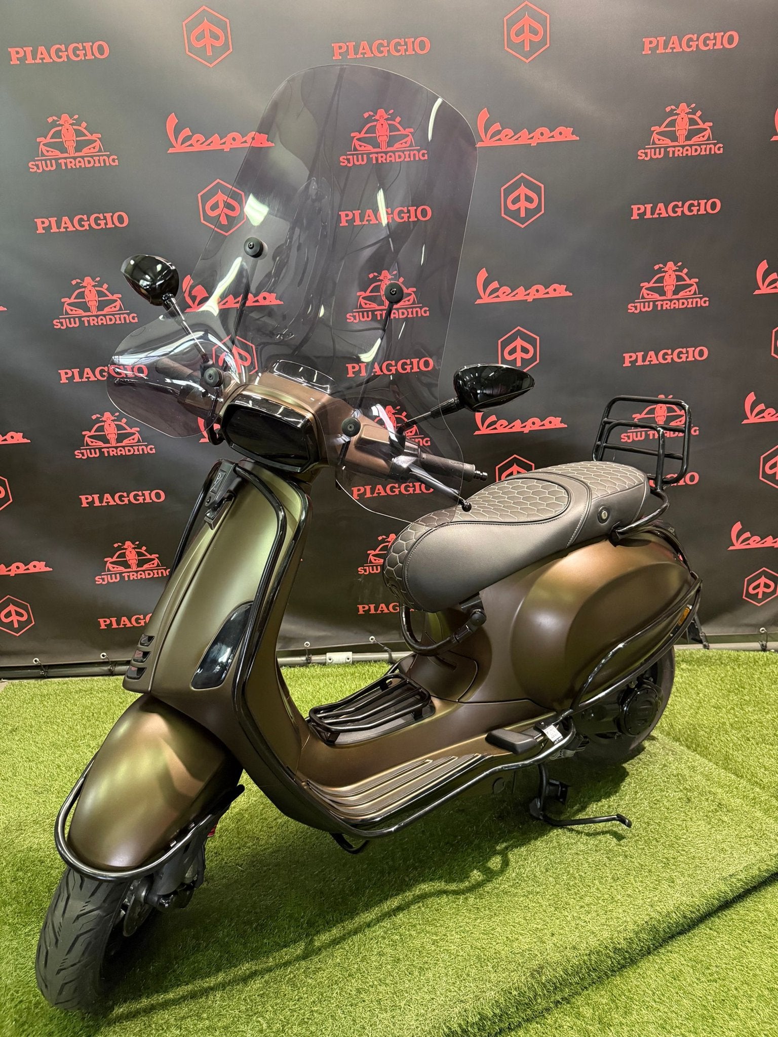 Vespa Sprint 2021 Brom Marrakech Brown / RS Zadel / Garantie, -, Maximaal 45 km/u, -, Ophalen of Verzenden