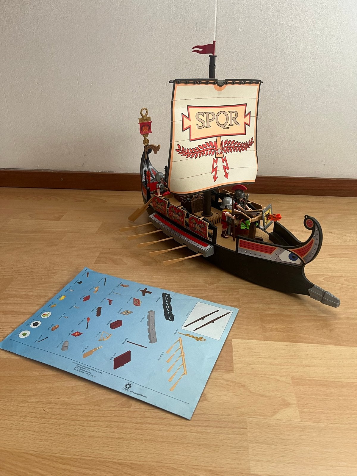 Playmobil Romeinenschip - set 5390, Kinderen en Baby's, Speelgoed | Playmobil, Ophalen, Complete set, Historisch, Zo goed als nieuw