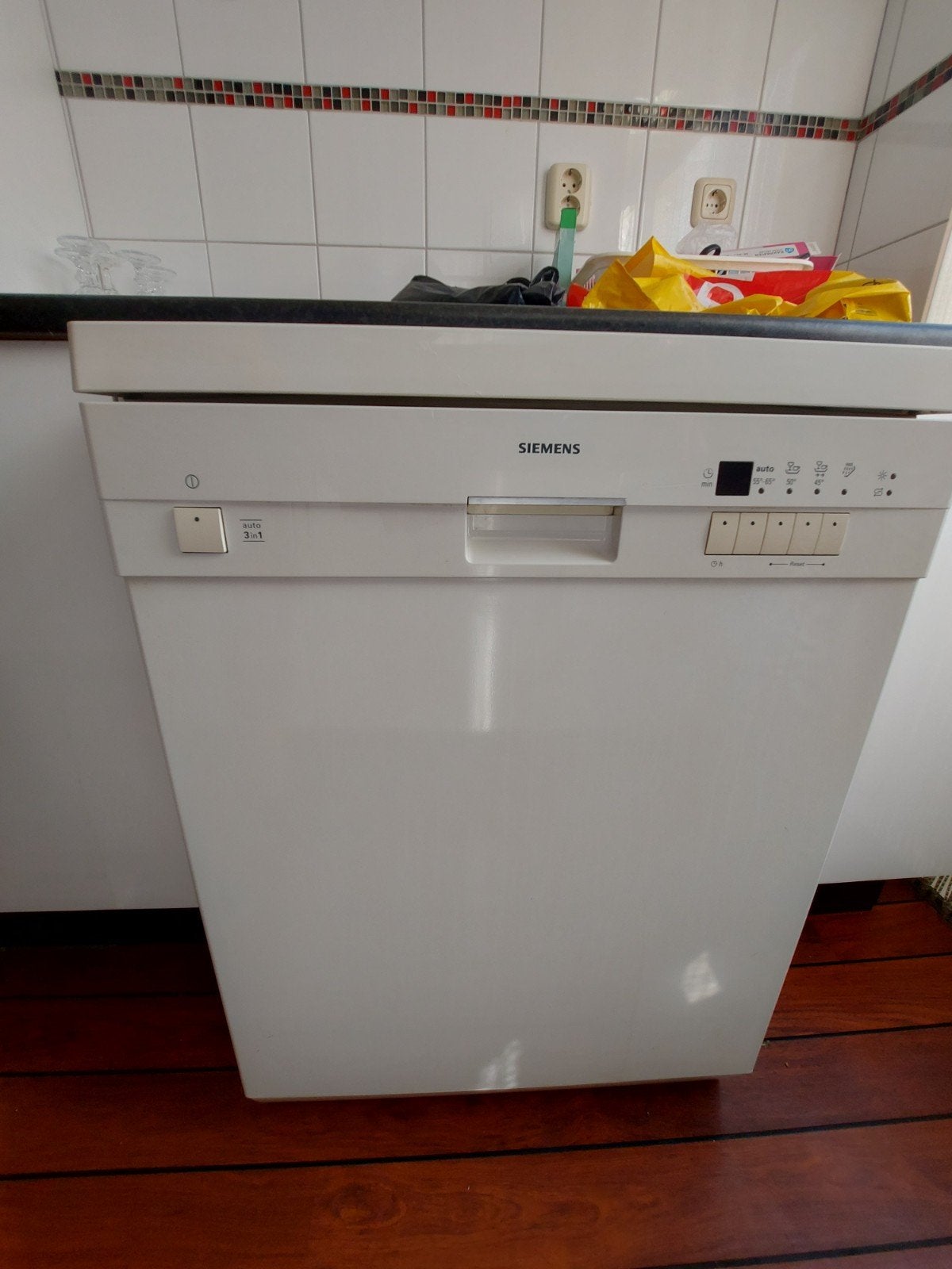 Siemens Vrijstaande Vaatwasser - Goede Staat, Witgoed en Apparatuur, Vaatwasmachines, Ophalen, Gebruikt, Energieklasse A of zuiniger