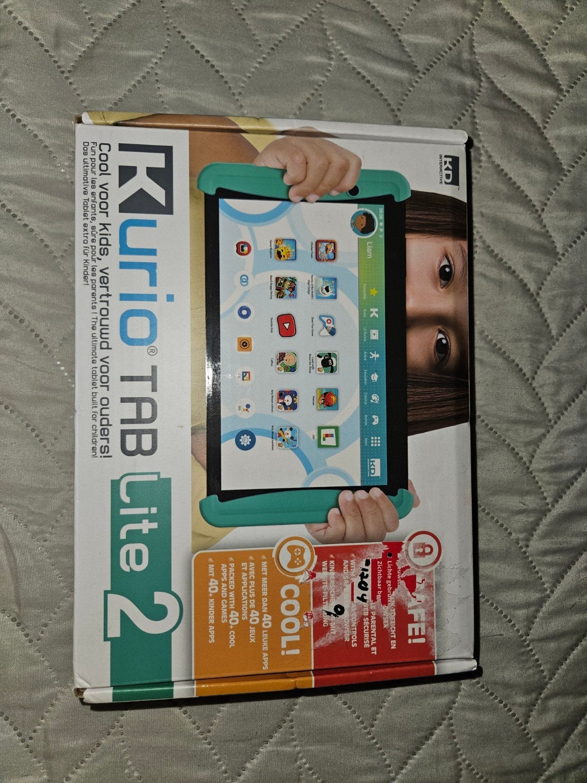 Kurio Tab Lite 2 - Kindertablet met Android Go Edition, Computers en Software, Android Tablets, Usb-aansluiting, Zo goed als nieuw