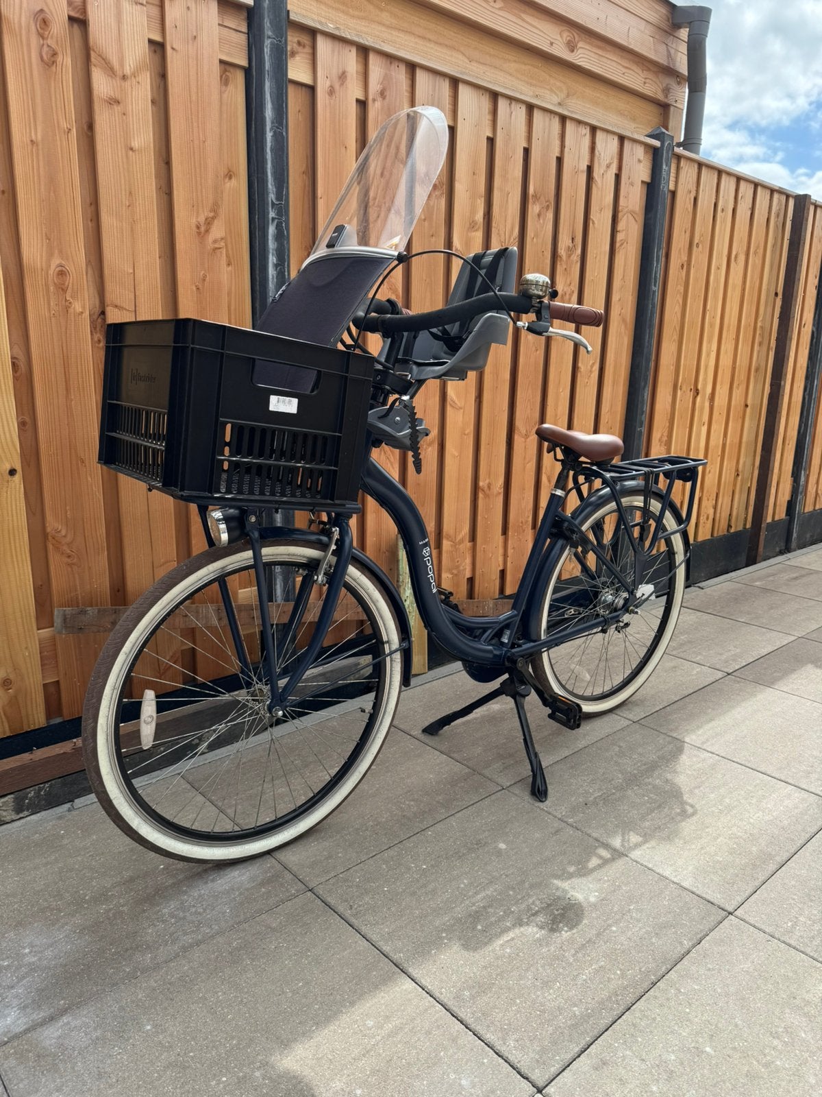 Nette moederfiets te koop, 47 tot 50 cm, Zo goed als nieuw, 1 zitje, Ophalen