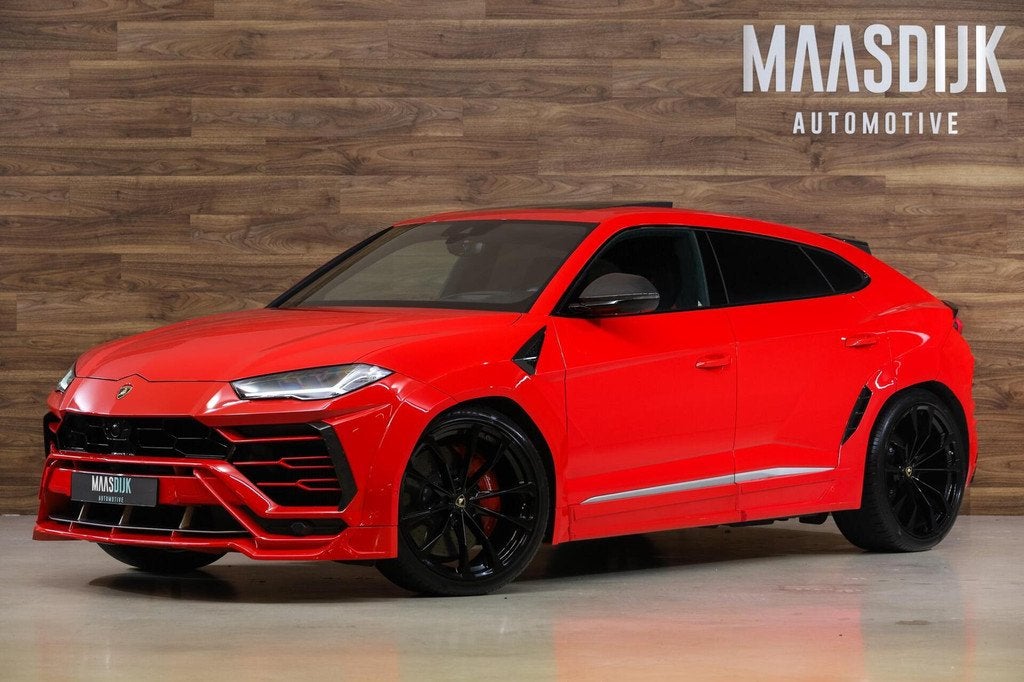 Lamborghini Urus Novitec Widebody|Carbon|HUD|Pano|Massage|Ve, Auto's, Urus, Gebruikt, Leder, Vierwielaandrijving