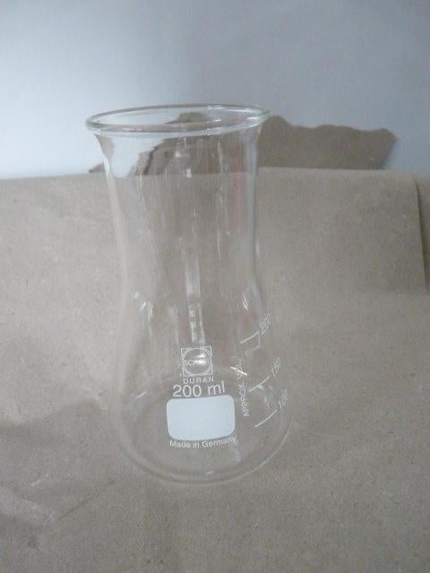 glazen maatbeker met inhoud aanduiding, Nieuw, Ophalen of Verzenden, Overige merken, Glas