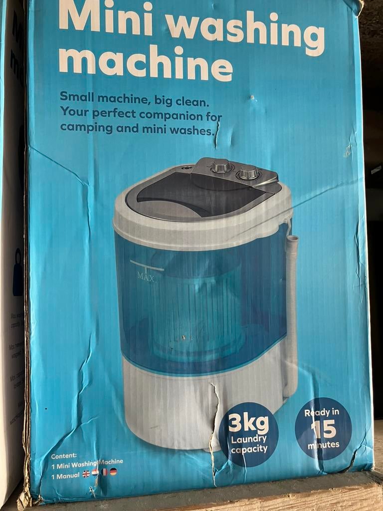 Camping wasmachine /droger, Ophalen, Nieuw