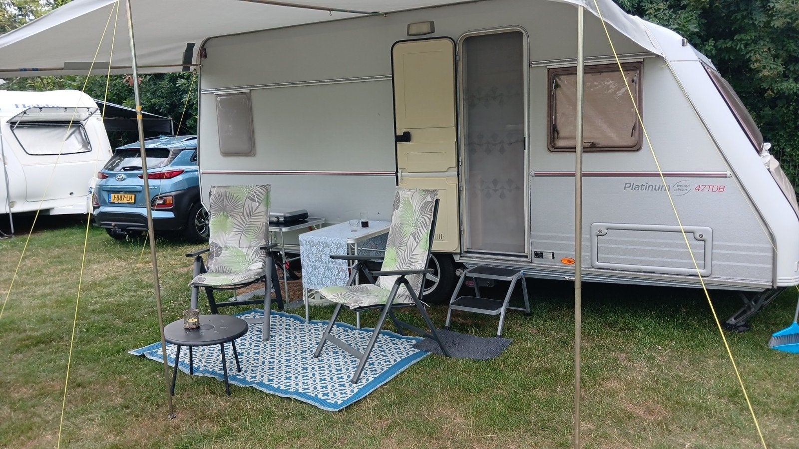 Kip Platinum 47 TDB Limited Edition, Caravans en Kamperen, Rondzit, Kip, Frans bed, 4 tot 5 meter