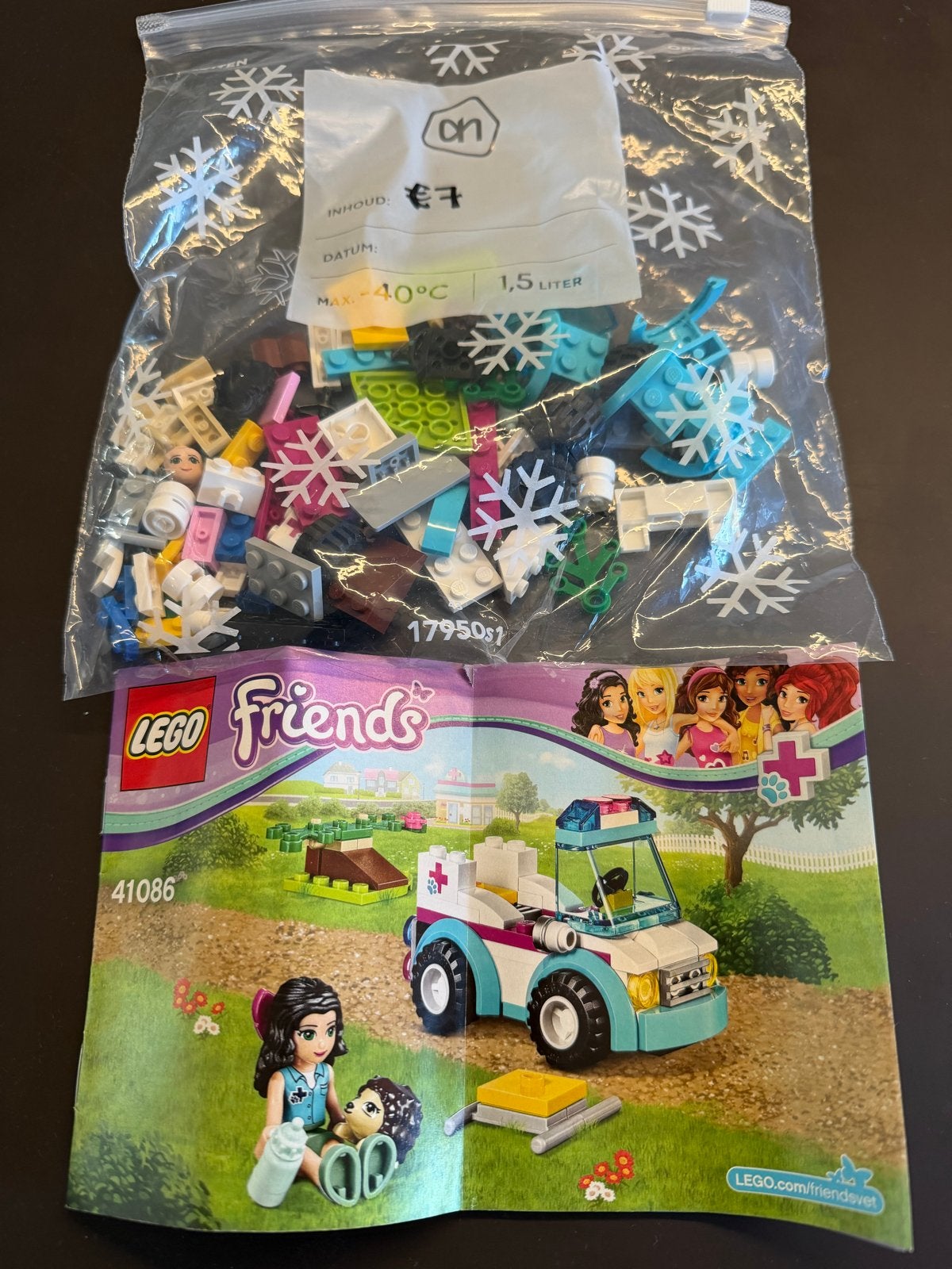 Lego Friends 41086 Dierenambulance compleet, Gebruikt, Lego, Friends, Ophalen of Verzenden