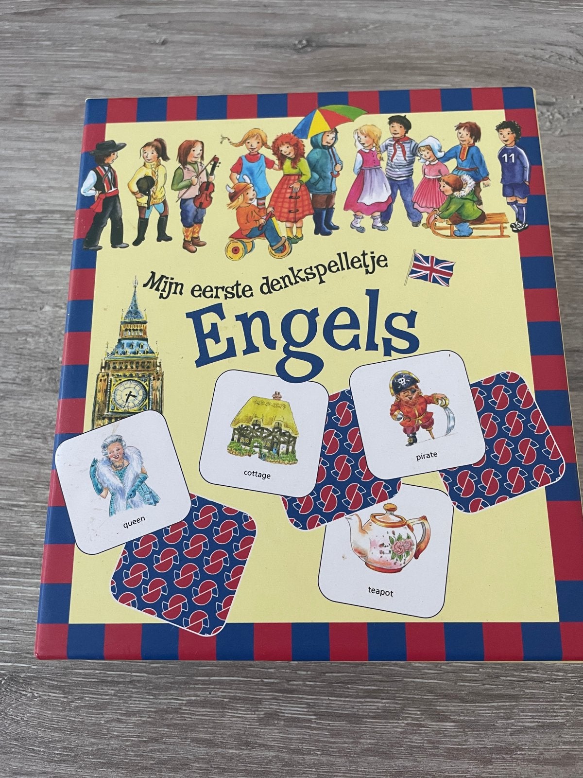 Mijn eerste denkspelletje Engels, Ophalen of Verzenden, Zo goed als nieuw, Taal en Lezen