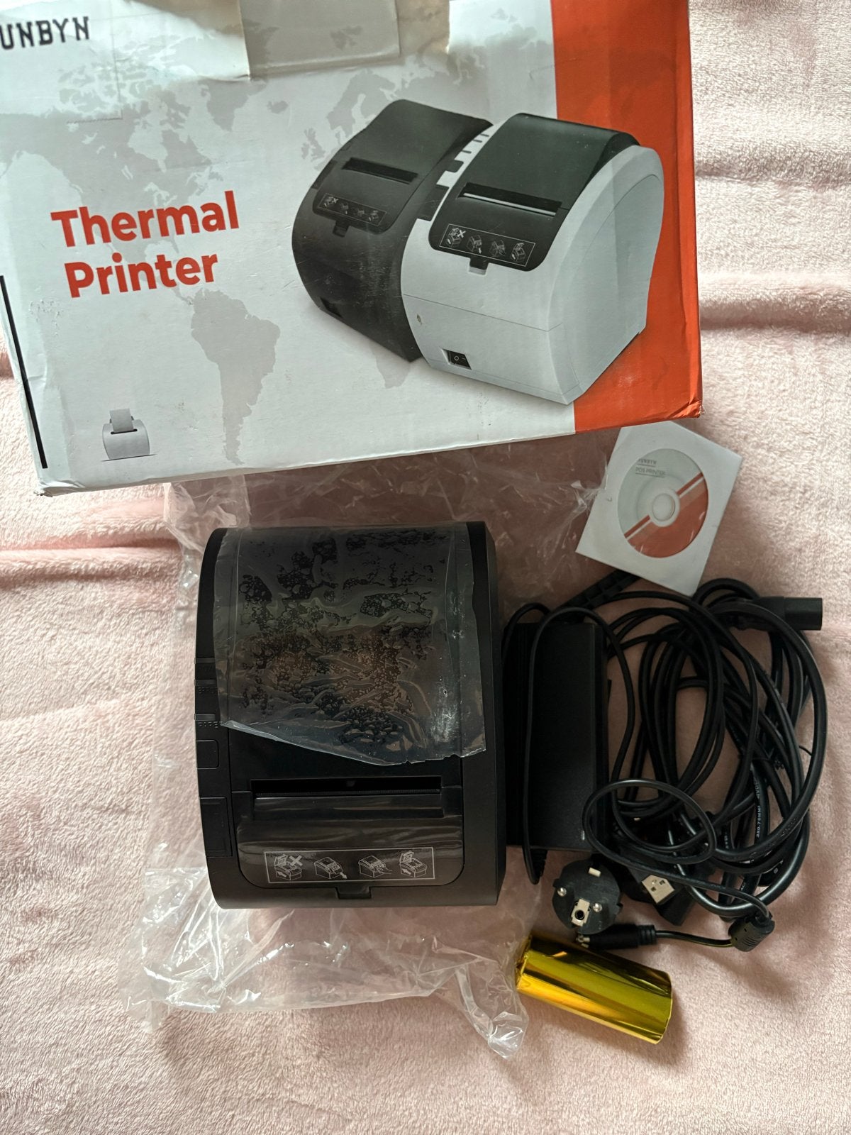 Munbyn Thermische Printer - Nieuw in Doos, Zwart-en-wit printen, Printer, Nieuw, Ophalen of Verzenden