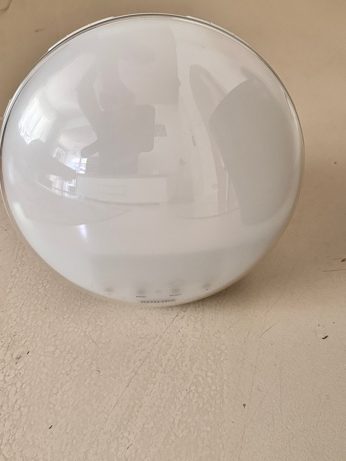 Philips HF3520 Wake-up Light Wekker -, Ophalen of Verzenden, Gebruikt, Digitaal