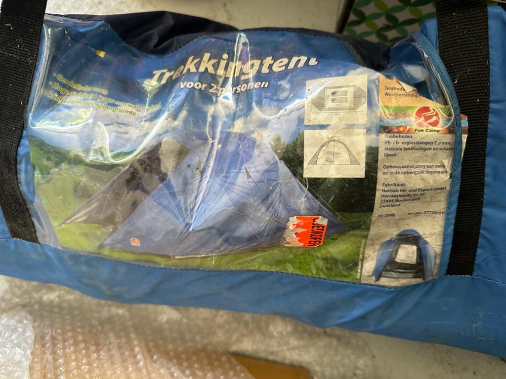Trekkingtent voor 2 personen - Fun Camp, Caravans en Kamperen, Ophalen of Verzenden, Gebruikt, Tot en met 2