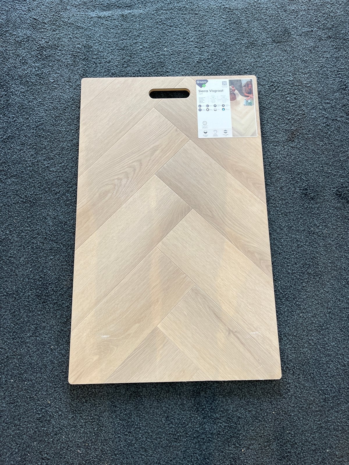 PVC Visgraat Click Vloer - Sierra Visgraat, Ophalen, Nieuw, Kunststof, Overige typen