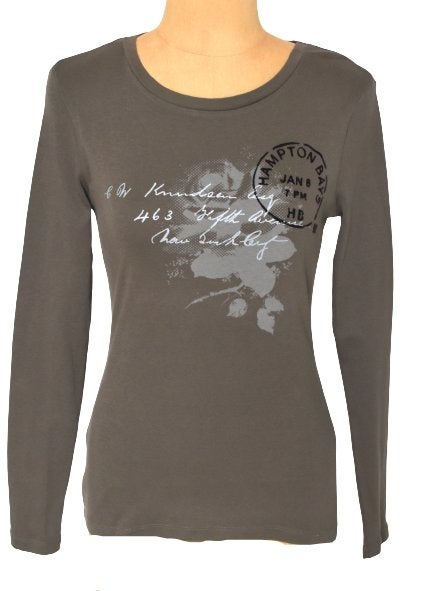 Hampton Bays longsleeve, truitje, green, Mt. M, Kleding | Dames, Tops, Zo goed als nieuw, Maat 38/40 (M), Groen, Lange mouw, Verzenden