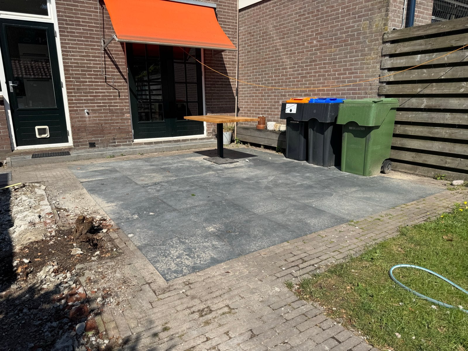 Leistenen terrastegels in diverse maten, Ophalen, Gebruikt, Terrastegels, Natuursteen
