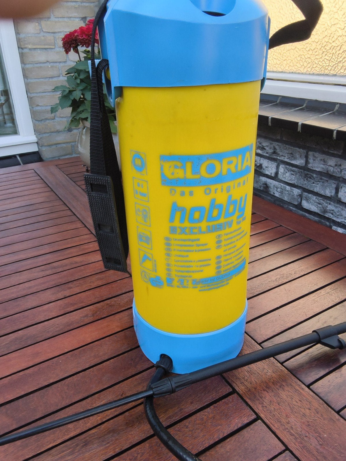 Gloria 262 Drukspuit met uitschuifbare sproeistang, Tuin en Terras, Ophalen of Verzenden, Gebruikt, Handsproeier