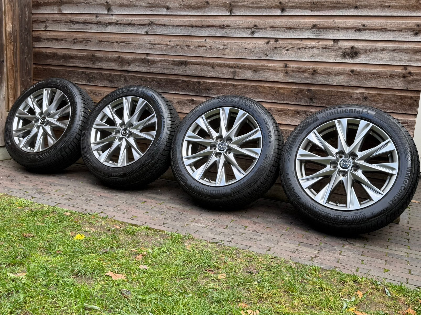 Orig Mazda CX-5 CX5 19 inch velgen + NIEUW winterbanden, Auto-onderdelen, 19 inch, Gebruikt, Banden en Velgen, Personenwagen
