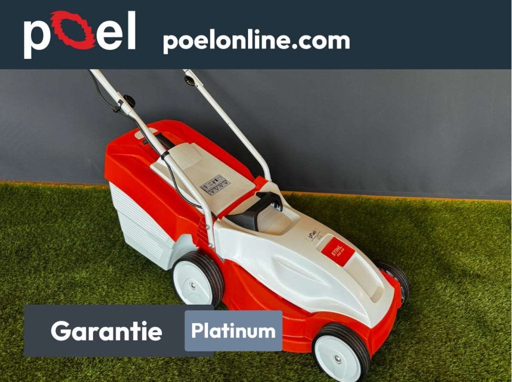 EX DEMO STIHL RME 235 met 1 jaar garantie, Niet ingevuld, Elektrische grasmaaier, Info@poelonline.nl, Nieuw