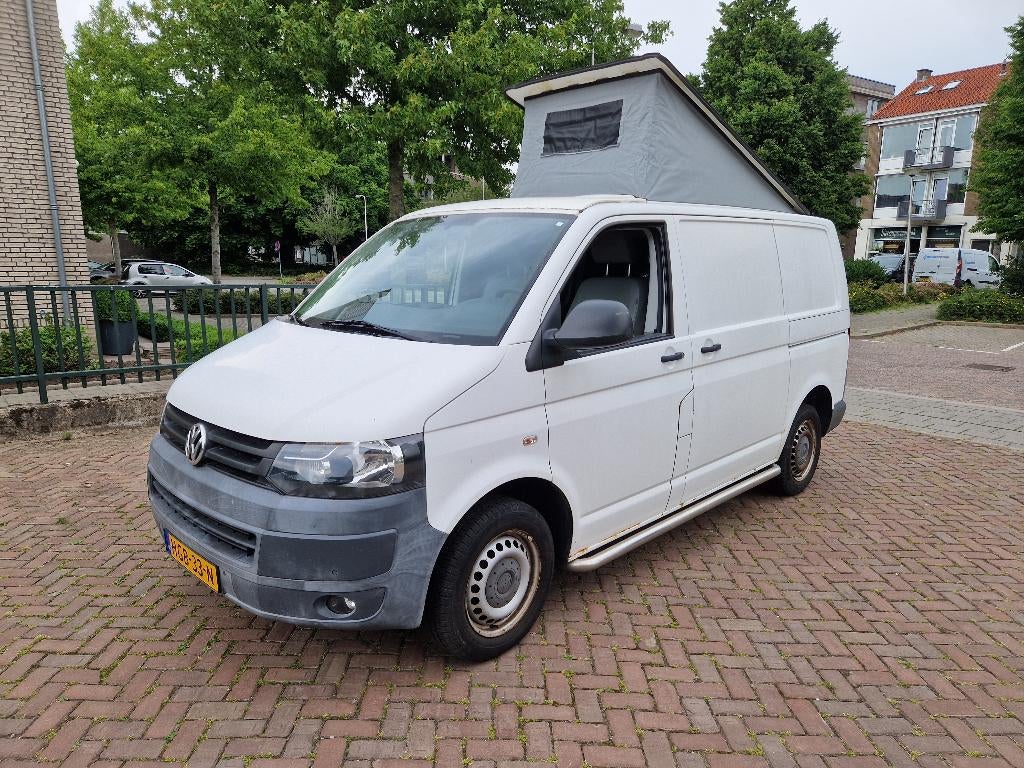 VW Transporter Camper 2.0 TDI, 2012, Caravans en Kamperen, Campers, Buscamper of Camperbus, Volkswagen, Tot en met 2, Particulier