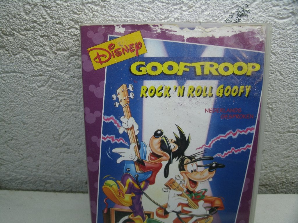 vhs 24a goof troop rock'n roll, Alle leeftijden, Ophalen of Verzenden, Gebruikt