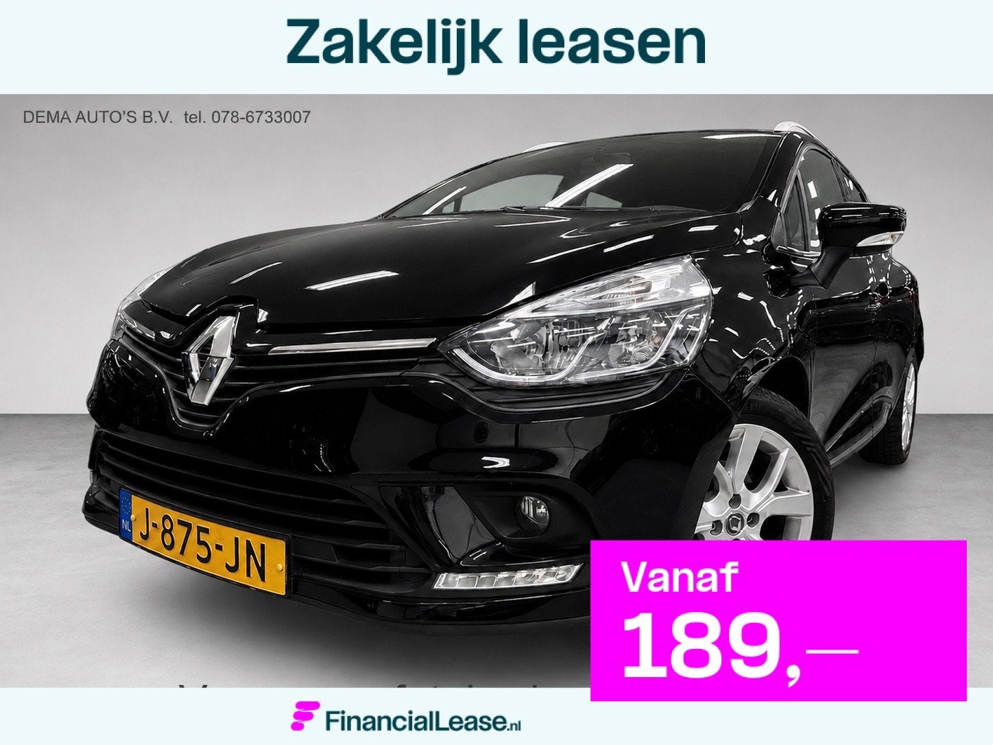 Renault Clio Estate 0.9 TCe Limited 68DKM/ NAVI/AIRCO/MP3/PD, Stof, Gebruikt, Euro 6, 1098 kg