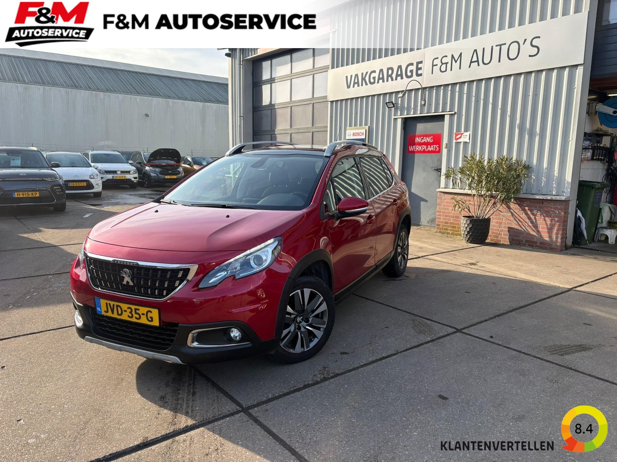 Peugeot 2008 1.2 PureTech Allure Automaat, Clima, cruise, pa, Auto's, Stof, Euro 6, 1199 cc, 1165 kg