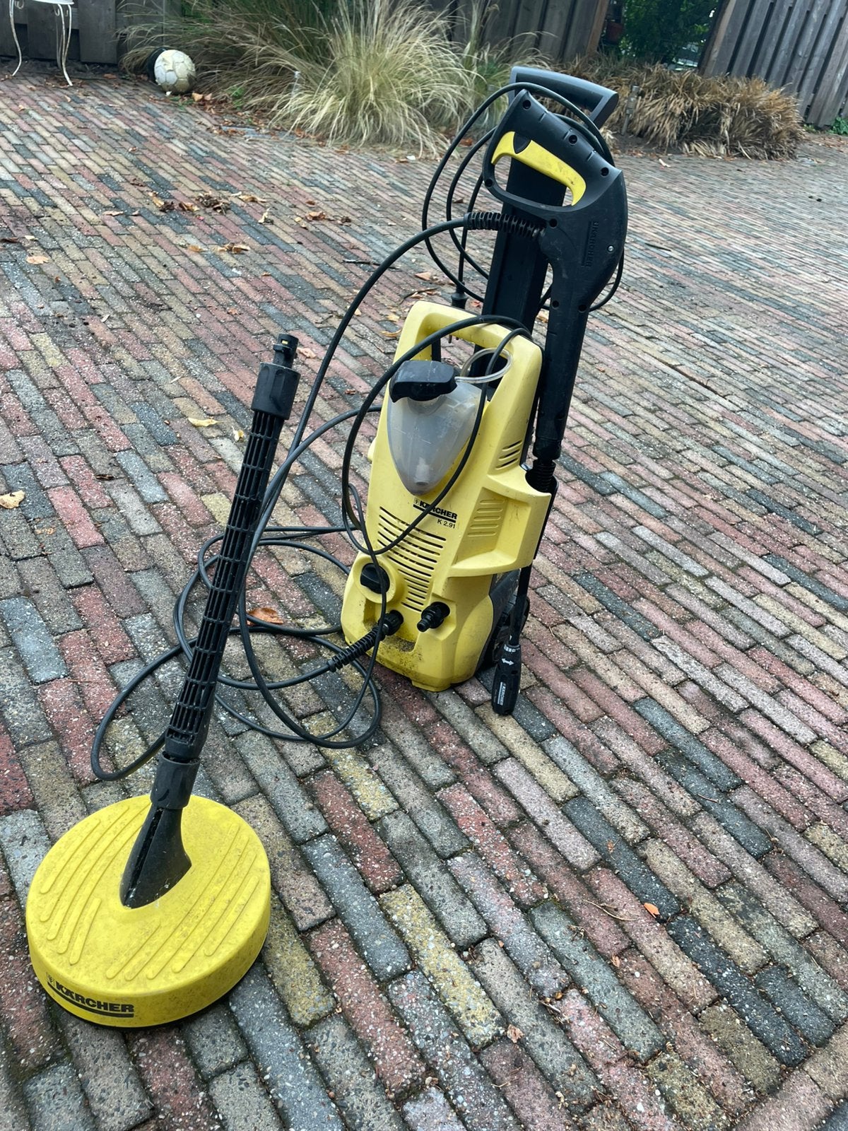 Hogedruk spuit, Ophalen, Zo goed als nieuw, Elektrisch