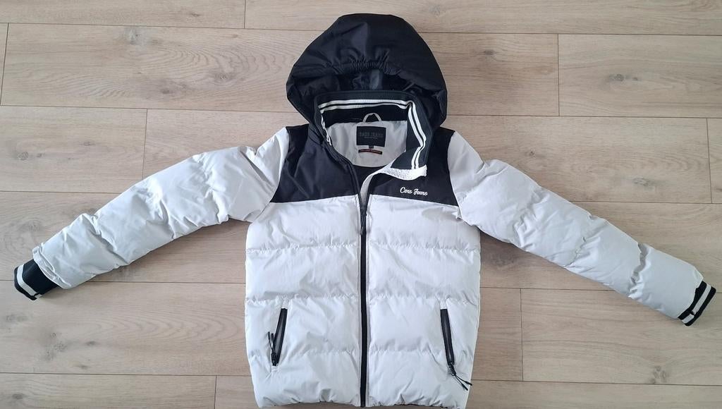 Cars winterjas maat 176 zwart wit/off white, Ophalen of Verzenden, Zo goed als nieuw, Maat 34 (XS) of kleiner, Jack