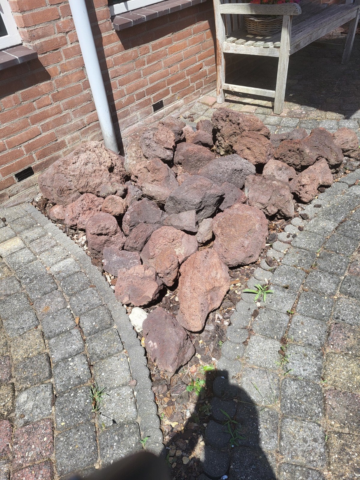 Sier stenen, Tuin en Terras, Ophalen