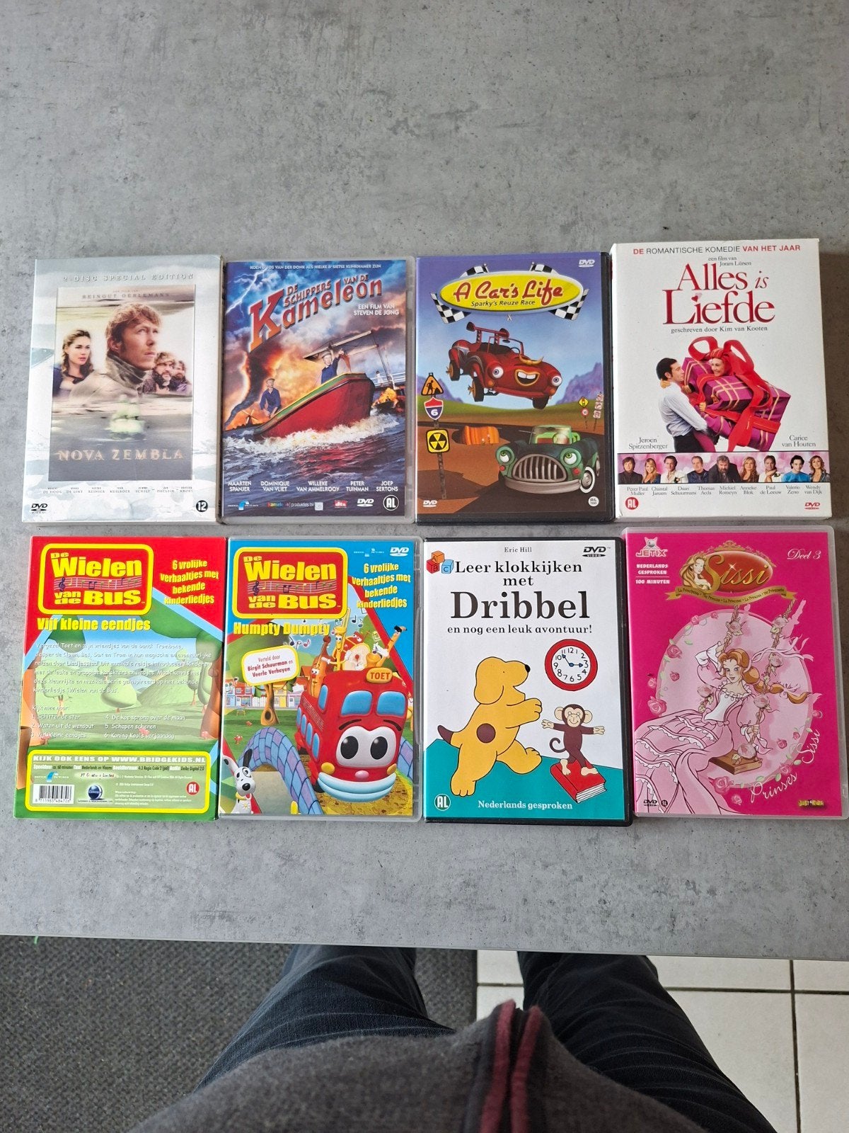 8 dvd,s, Alle leeftijden, Ophalen of Verzenden, Zo goed als nieuw