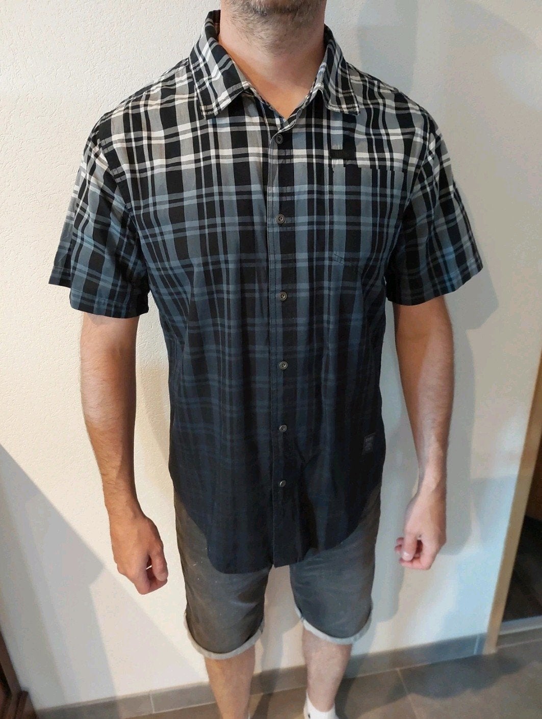 Zgan Harley Davidson blouse Mt L, Kleding | Heren, Zwart, Ophalen of Verzenden, Zo goed als nieuw, Harley Davidson