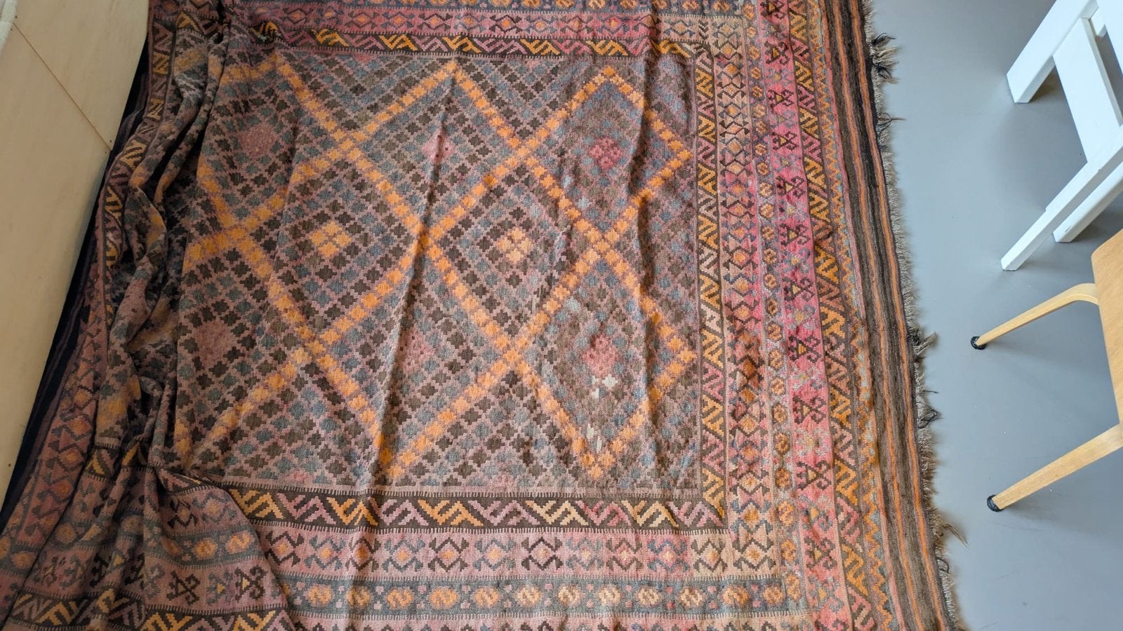Prachtig Kelim tapijt - 2,5 x 3,5 meter, Huis en Inrichting, Ophalen, Gebruikt, 200 cm of meer, Rechthoekig