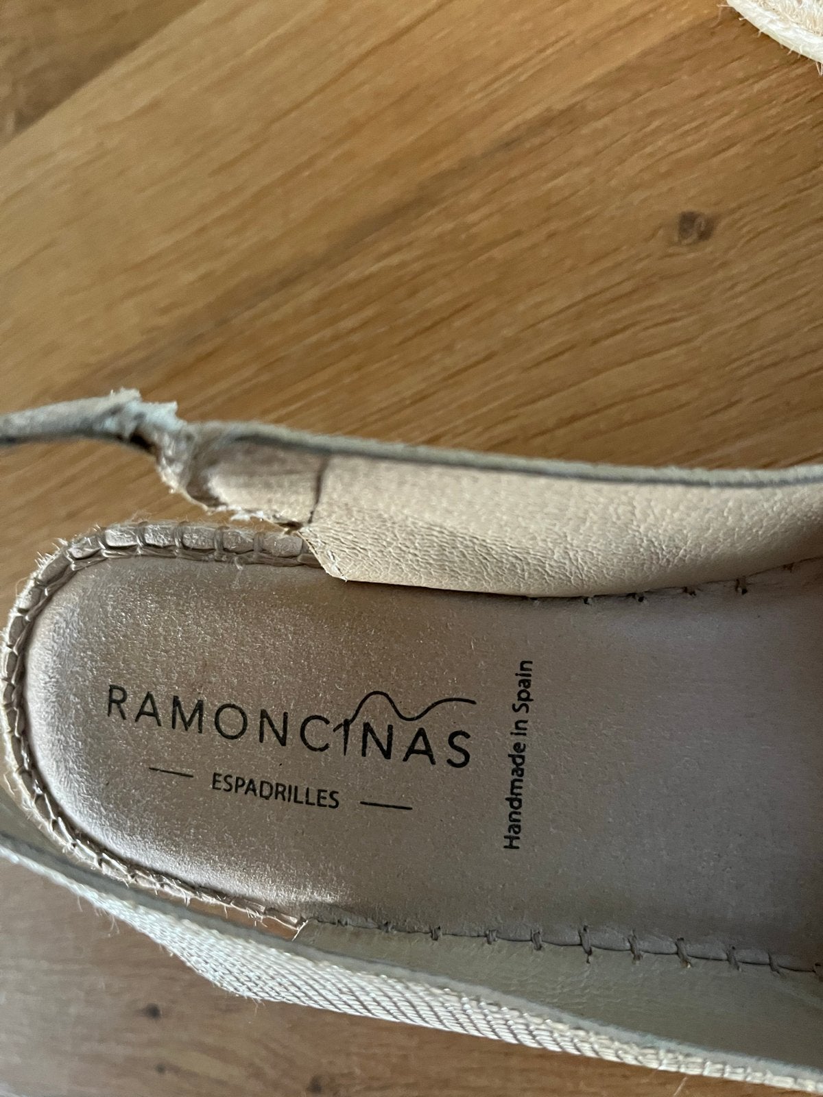 Ramocinas Espadrilles - Zo goed als nieuw, Ophalen of Verzenden, Zo goed als nieuw, Beige, Espadrilles of Moccasins