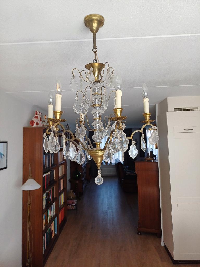 brocante lamp, Ophalen
