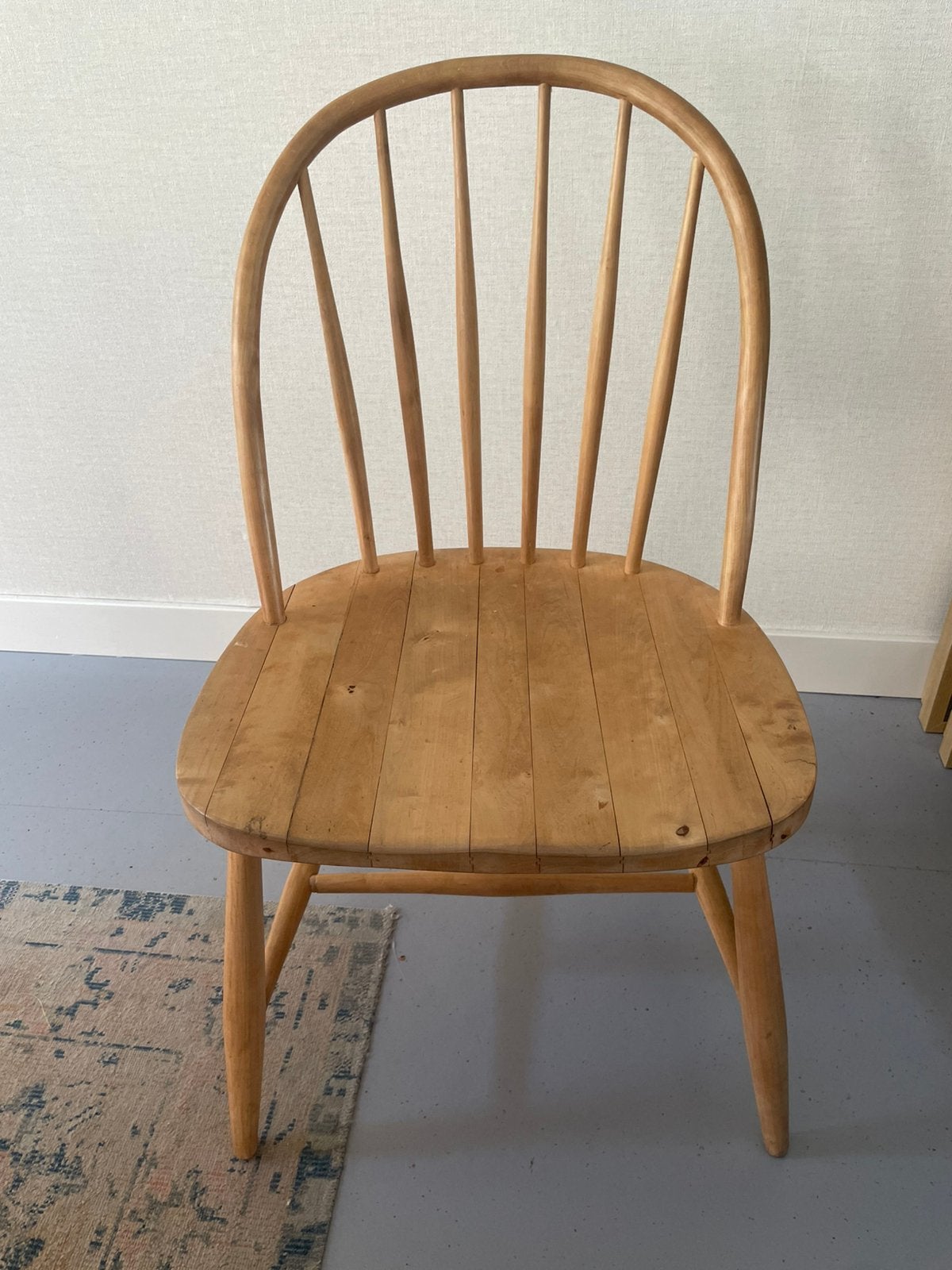 Spijlenstoelen hout 4 stuks, Ophalen